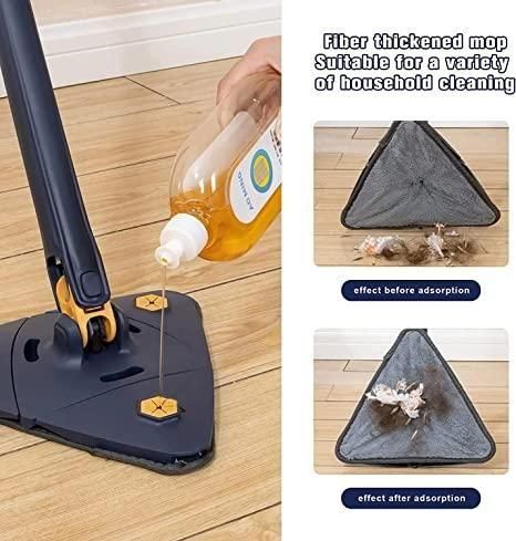 Blue Squeezing Triangle Cleaning Mop 40% Off