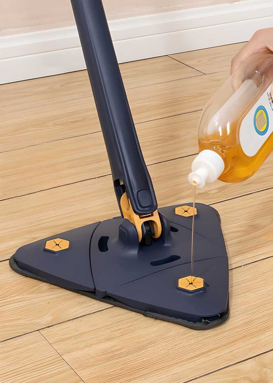 Blue Squeezing Triangle Cleaning Mop 40% Off