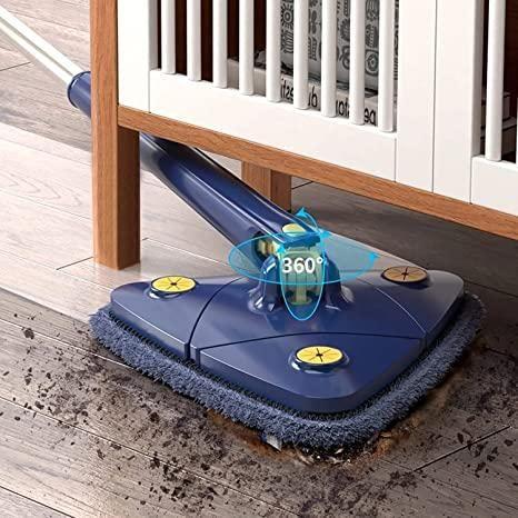 Blue Squeezing Triangle Cleaning Mop 40% Off
