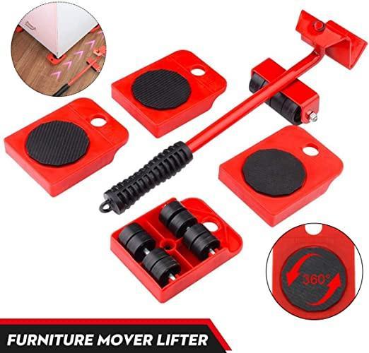 Furniture Lifter Tool Set Heavy Duty Wheel Pads 50% Off