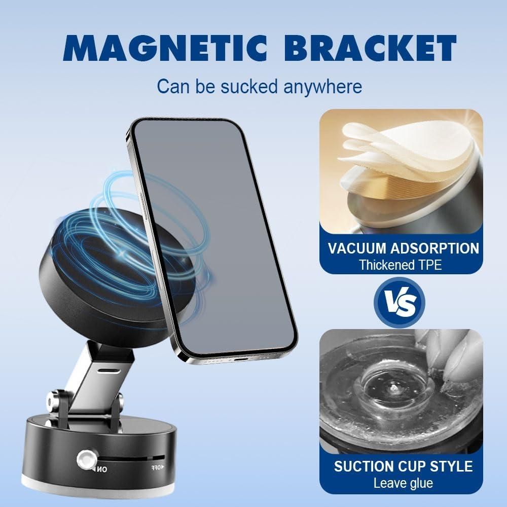 Vacuum Magnetic Suction Phone Holder 50% Off