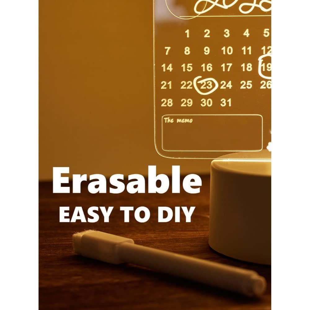 3d Acrylic Writing Board with Pen and Light 50% Off
