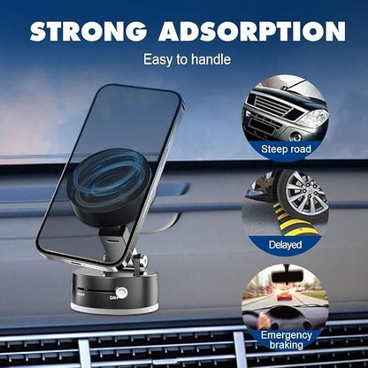 Vacuum Magnetic Suction Phone Holder 50% Off