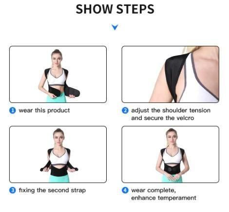 Adjustable Back Posture Corrector/ Slouching Relieve Pain Belt Women Men 50% Off