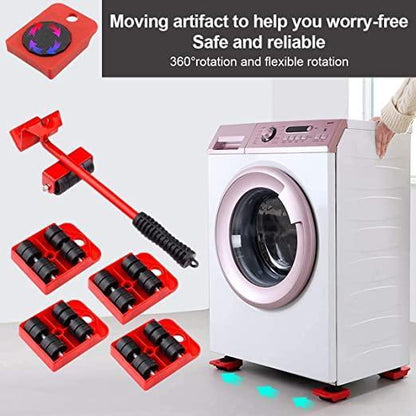Furniture Lifter Tool Set Heavy Duty Wheel Pads 50% Off