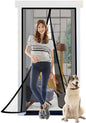 Magnetic Mosquito Screen Door Net Curtain with Magnets Reinforced Polyester 55% Off